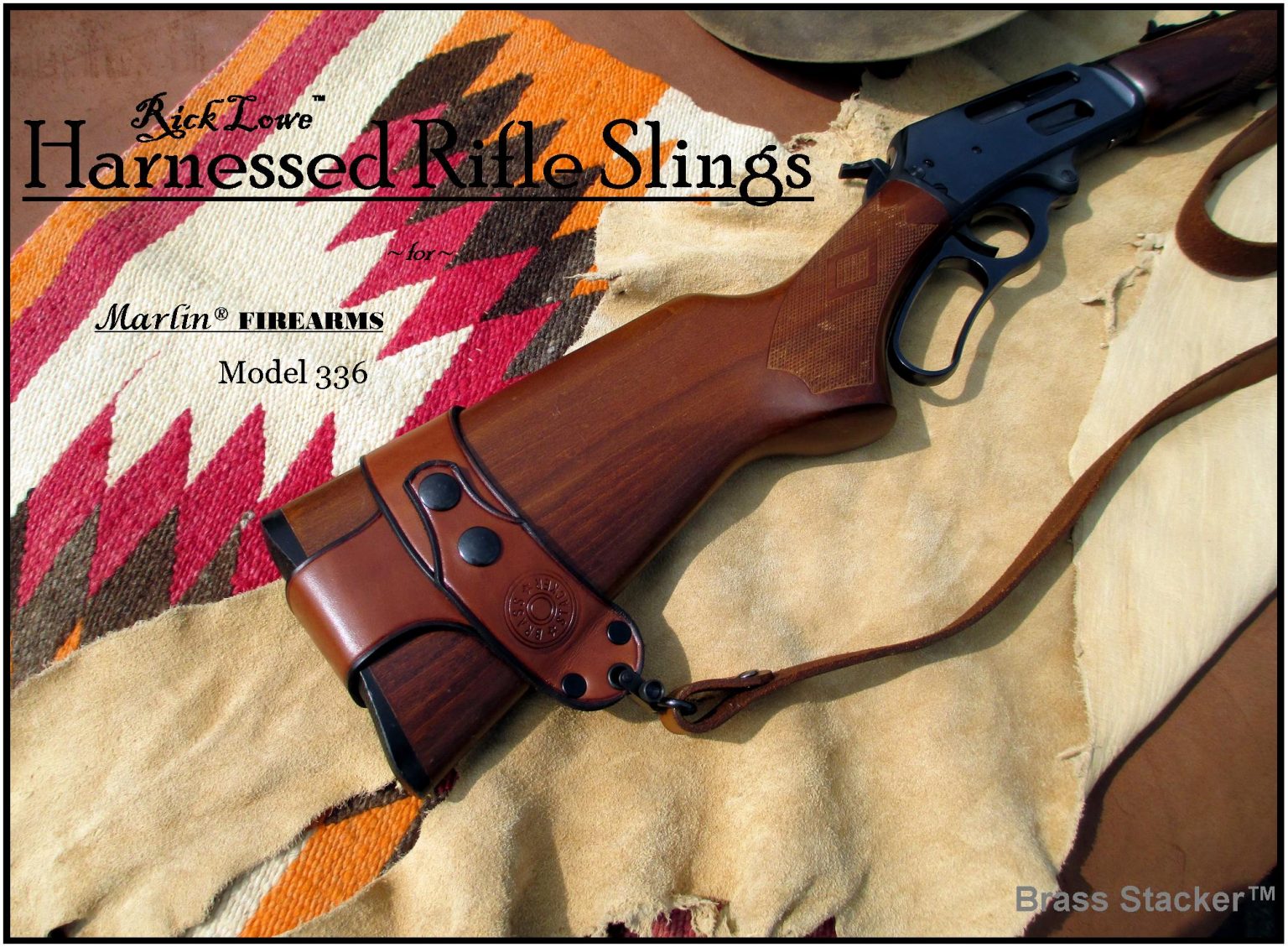 Brass Stacker™ RLO NoDrill Harnessed Rifle Sling for MARLIN® Brass Stacker