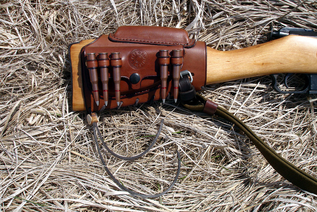 Mosin nagant leather stock pouch hotsell