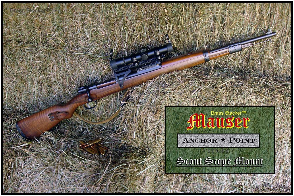 Brass Stacker™ Mauser Scout Scope Mount
