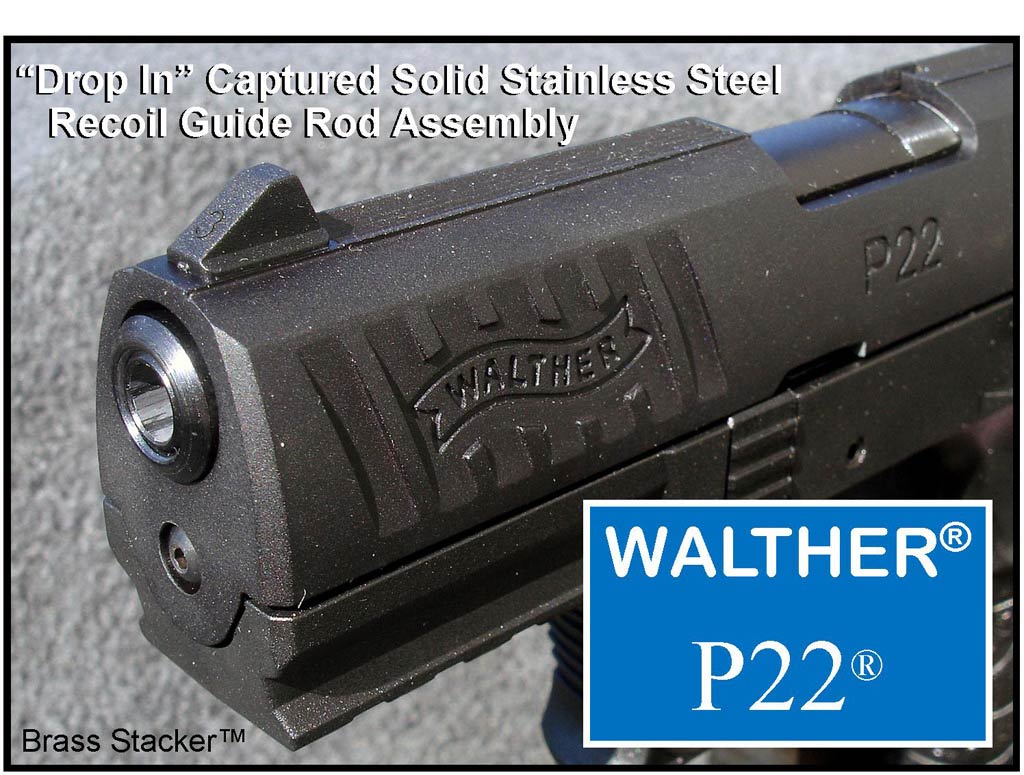 Walther P22 Drop In Captured Recoil Spring Assembly