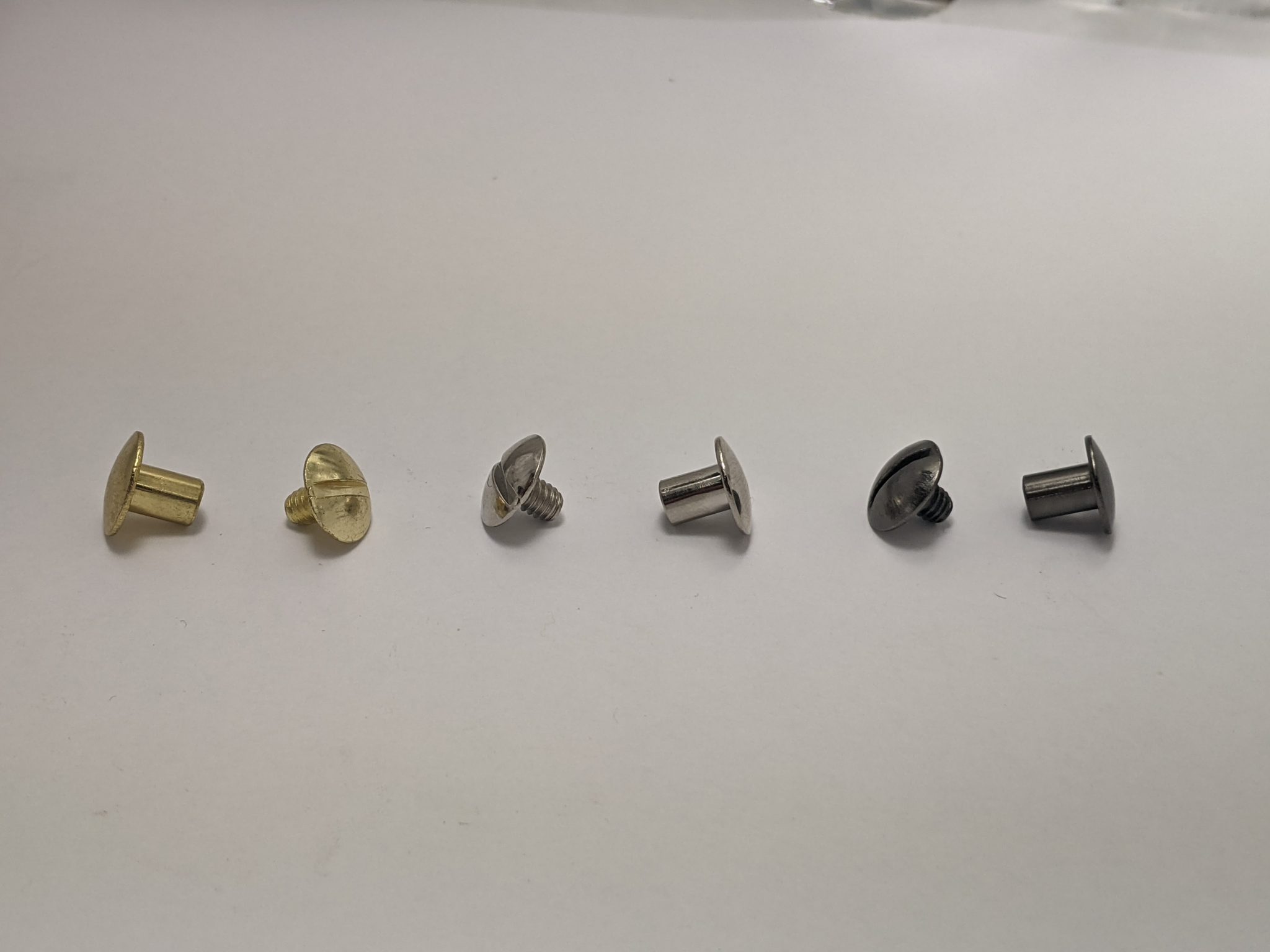 Chicago Screws For Lever Action Rifle Slings Brass Stacker